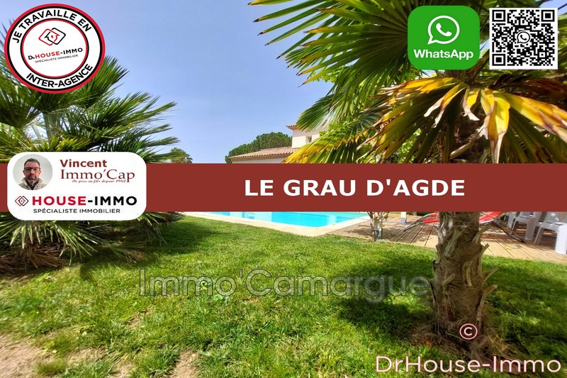 Photo House le grau d agde   to buy house  6 bedroom   188&nbsp;m&sup2;