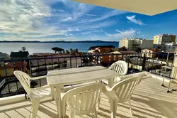 Location saisonnière Appartement F2 superbe vue sur mer  Sainte-Maxime  