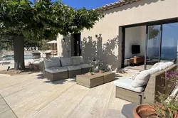 Location saisonnière Villa avec piscine et vue mer Sainte-Maxime  