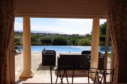 Location saisonnière Villa avec piscine et vue mer Sainte-Maxime  
