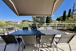 Location saisonnière Maison mitoyenne avec piscine Sainte-Maxime  