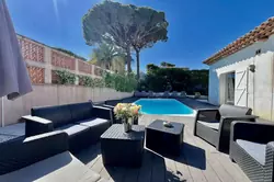Location saisonnière Maison mitoyenne avec piscine Sainte-Maxime  