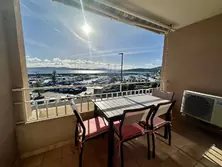 Location saisonnière Appartement T2 vue mer  Sainte-Maxime  