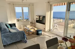 Location saisonnière Appartement F2 avec vue sur mer Sainte-Maxime  