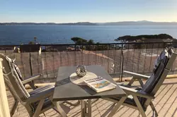 Location saisonnière Appartement F2 avec vue sur mer Sainte-Maxime  