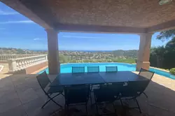 Location saisonnière Villa avec piscine et vue sur mer Sainte-Maxime  