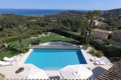 Location saisonnière Villa avec vue sur mer et piscine Sainte-Maxime  