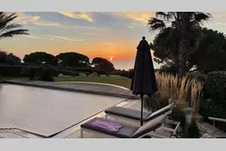 Location saisonnière Villa avec vue sur mer et piscine Sainte-Maxime  