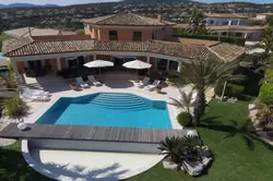 Location saisonnière Villa avec vue sur mer et piscine Sainte-Maxime  