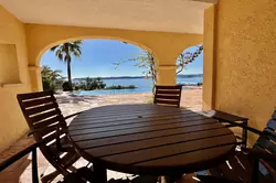Location saisonnière Villa avec vue mer et piscine Sainte-Maxime  