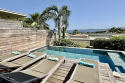 Location saisonnière Villa mitoyenne avec piscine Sainte-Maxime  