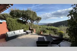 Location saisonnière Maison mitoyenne vue mer Sainte-Maxime  