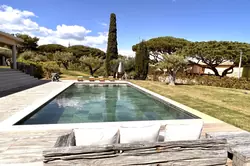 Location saisonnière Villa neuve vue mer avec piscine Sainte-Maxime  
