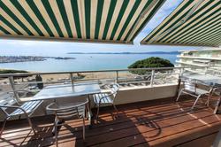 Location saisonnière T3 vue mer en centre ville Sainte-Maxime  