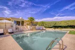 Location saisonnière Villa vue mer avec piscine Grimaud  