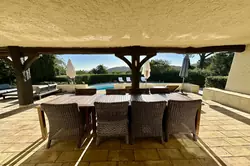 Location saisonnière Villa avec piscine et vue sur mer Sainte-Maxime  
