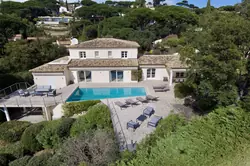 Location saisonnière Villa vue mer avec piscine Sainte-Maxime  