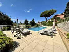 Location saisonnière Villa avec vue mer et piscine Sainte-Maxime  