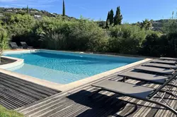 Location saisonnière Villa avec vue mer et piscine privée Grimaud  