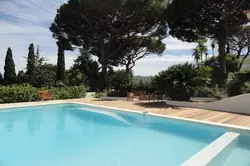 Location saisonnière Villa avec piscine proche de la plage Sainte-Maxime  