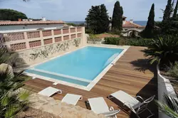 Location saisonnière Villa avec piscine proche de la plage Sainte-Maxime  