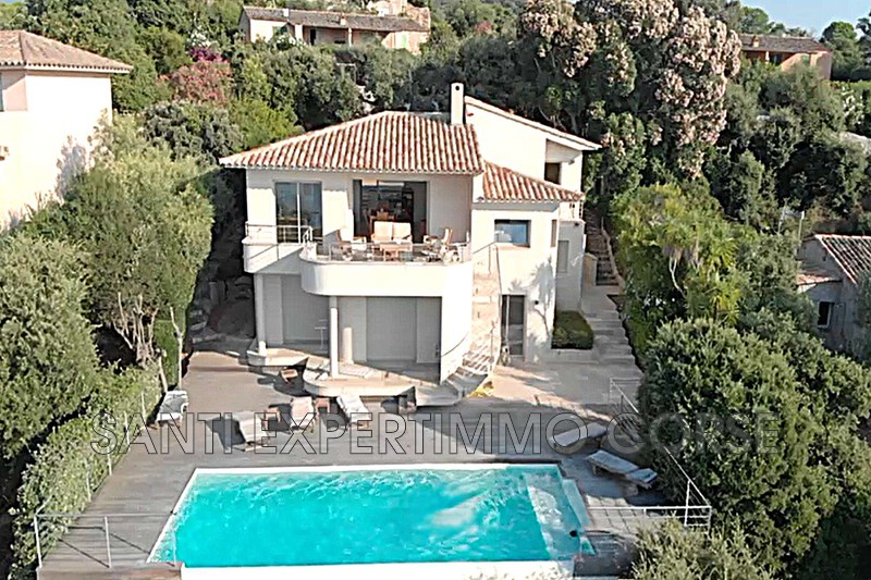 Photo Villa Porto-Vecchio Plage à pied,  Location saisonnière villa  5 couchages   160&nbsp;m&sup2;