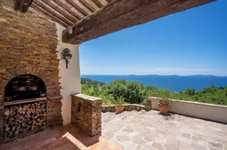 Location saisonnière Villa avec piscine Rayol-Canadel-sur-Mer  