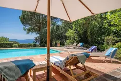 Location saisonnière Villa avec piscine Rayol-Canadel-sur-Mer  