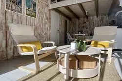 Location saisonnière Studio + mezzanine LEUCATE VILLAGE  