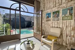 Location saisonnière Studio + mezzanine LEUCATE VILLAGE  