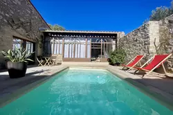 Location saisonnière Studio + mezzanine LEUCATE VILLAGE  