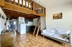 Location saisonnière T2 + mezzanine LEUCATE PLAGE  