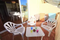 Location saisonnière T2 + mezzanine LEUCATE PLAGE  