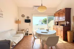 Location saisonnière T2 + mezzanine LEUCATE PLAGE  